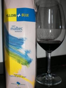 Yellow + Blue 2007 Malbec