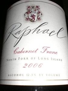 Raphael 2006 Cab Franc